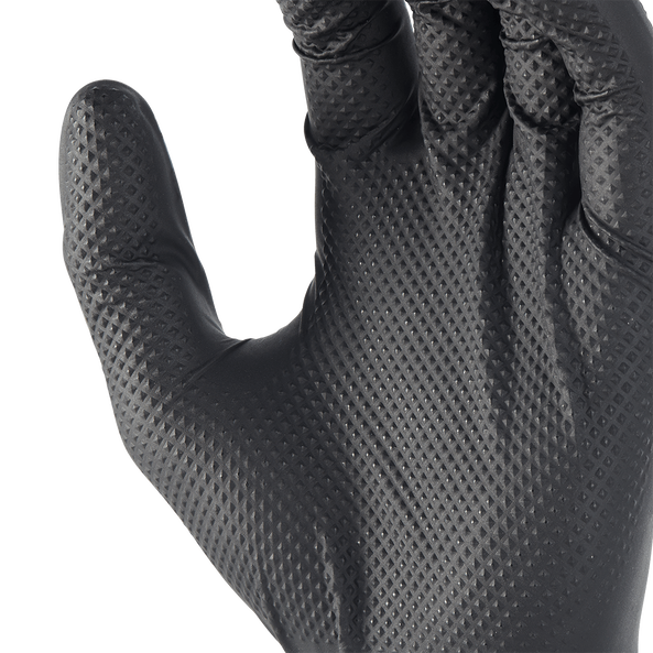 Nitrile Disposable Grip Gloves 50 Pack - M, , hi-res